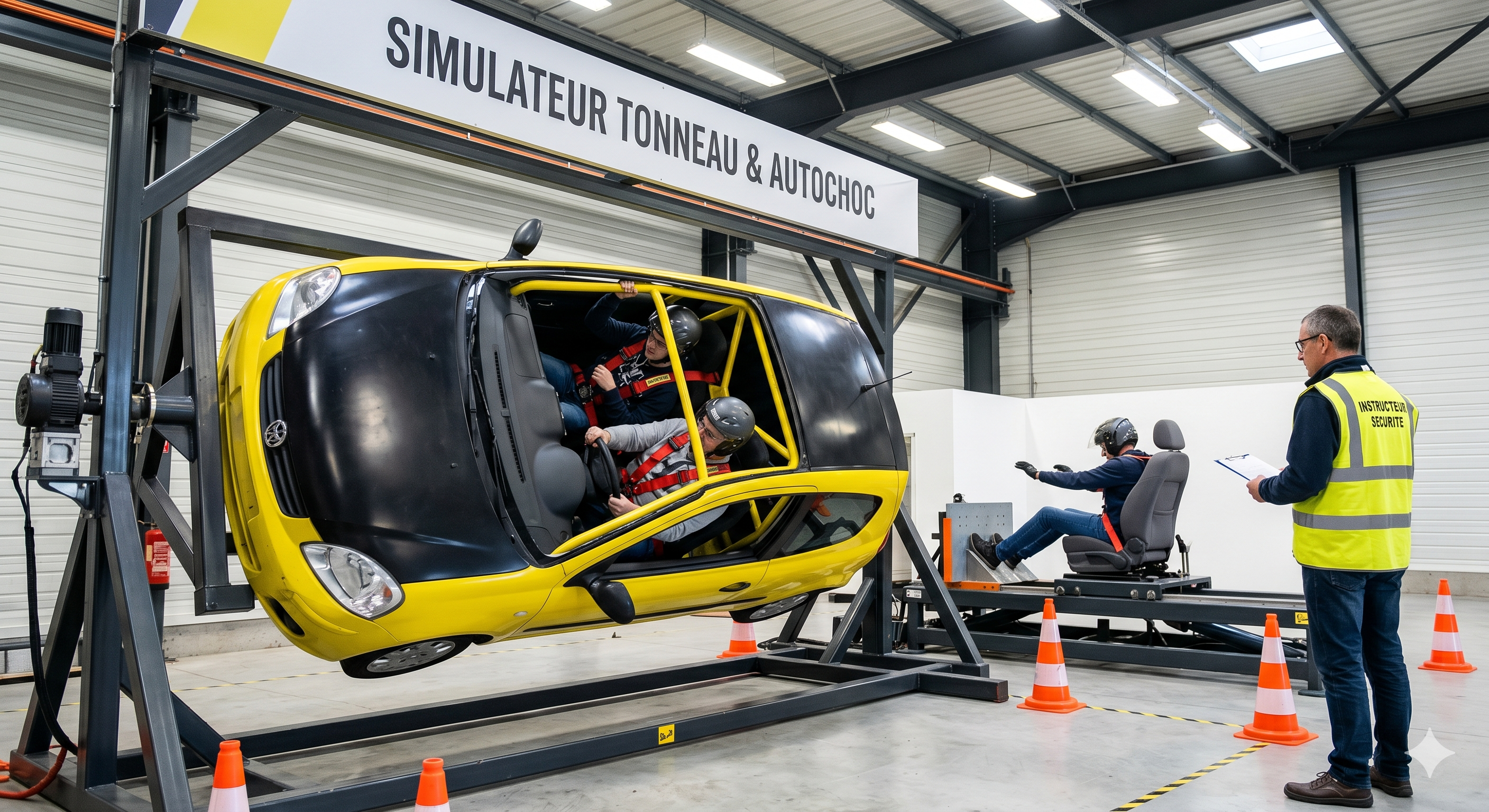 Simulateur Tonneau & Autochoc